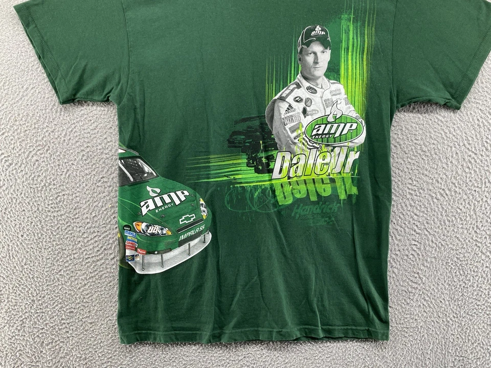 Camisa verde vintage Y2K Dale Earnhardt Winners Circle Amp en Nascar para hombre talla L Foto 2 de 4