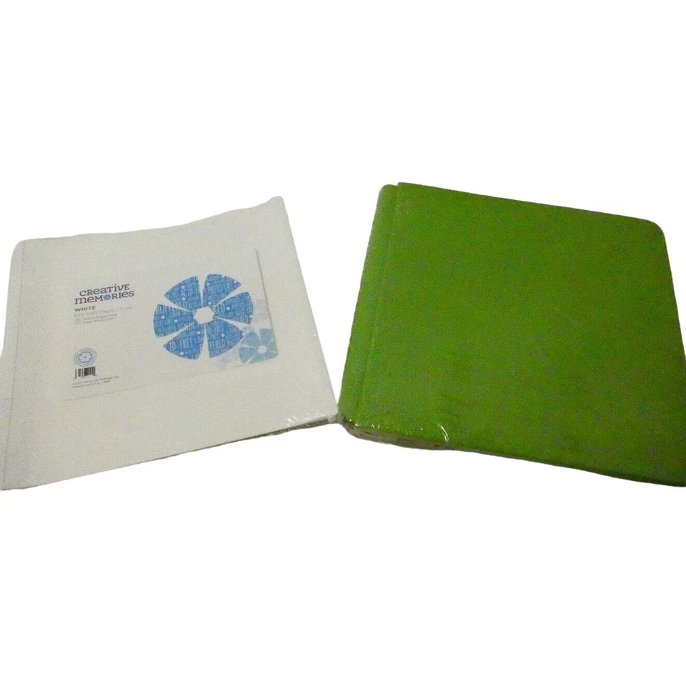 Capa de álbum Creative Memories 8x8 com páginas de refil nova no pacote  - Imagem 2 de 2