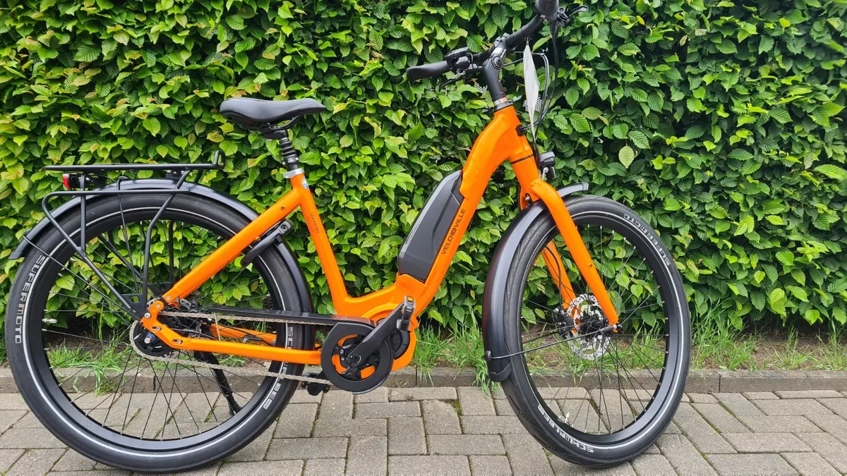 Velo de Ville AES400 Shimano Steps 6100 Orange Deep RH 48cm eBay