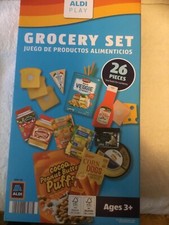 Aldis kids toys grocery set NIB