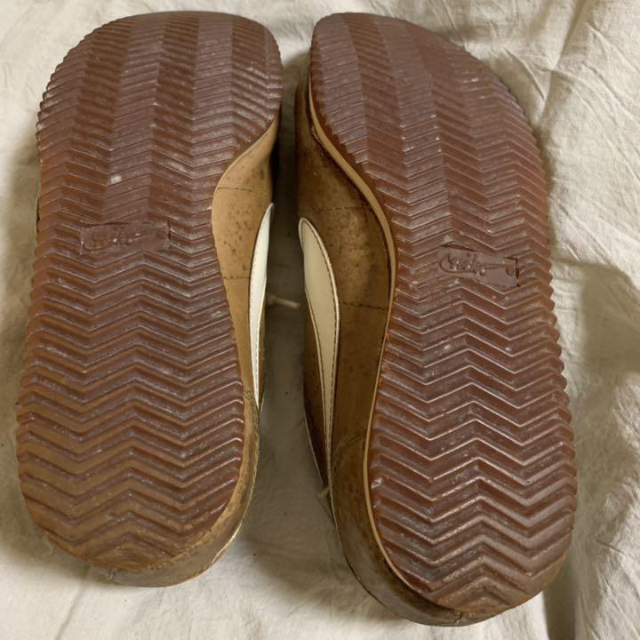 Nike LE VILLAGE Brown x Whie US8.5 Made in Taiwan 70s Nike LE VILLAGE Brown x Whie US8.5 Made in Taiwan 70s