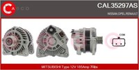 Casco Lichtmaschine Generator 185A 12V FüR Nissan NV400 Bus 2.3 Dci 125 FWD