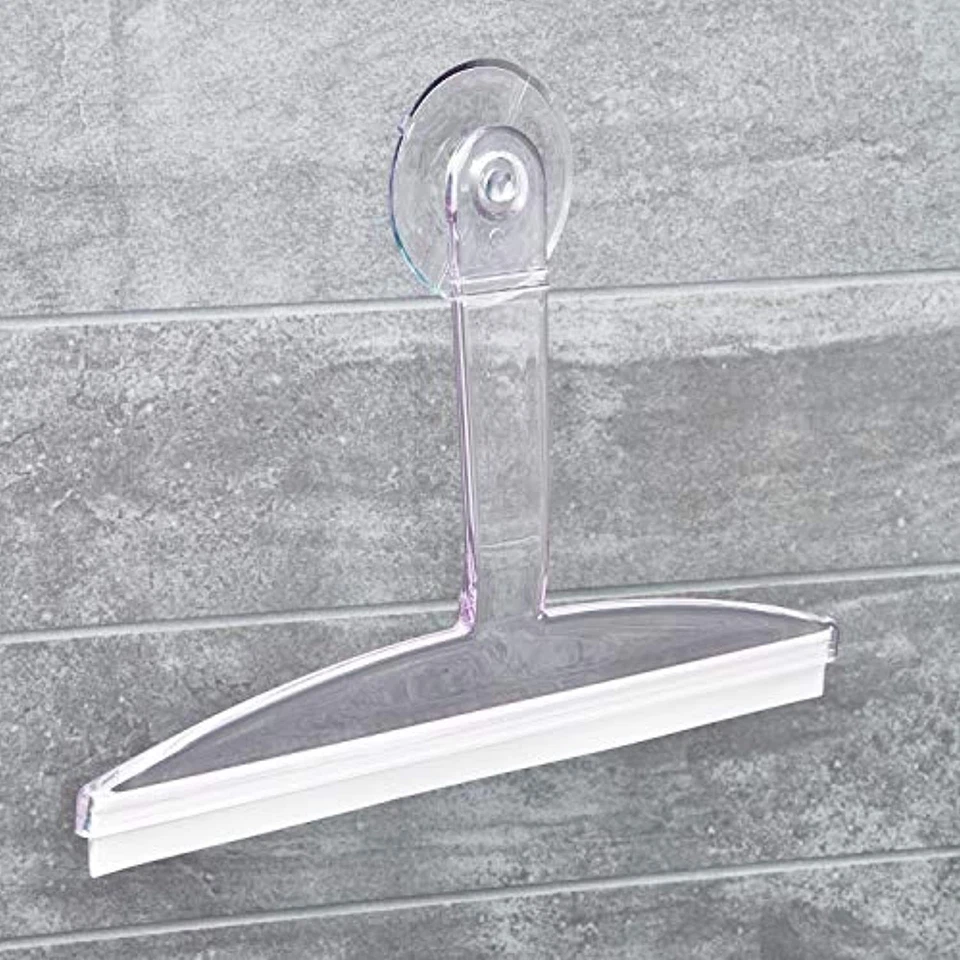 iDesign 22300 Plastic Plastic Suction Squeegee with Storage Hook Shower, Window, - Image 2 of 4