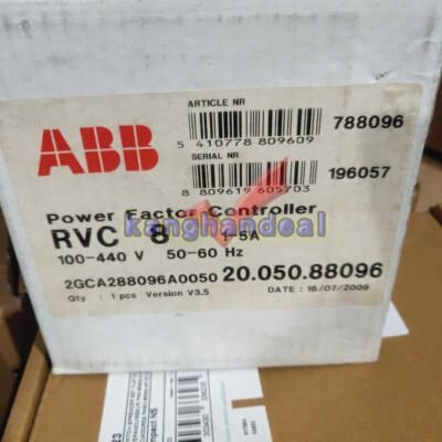 1PC NEW ABB RVC-8 RVC8-1/5A Power Factor Controller