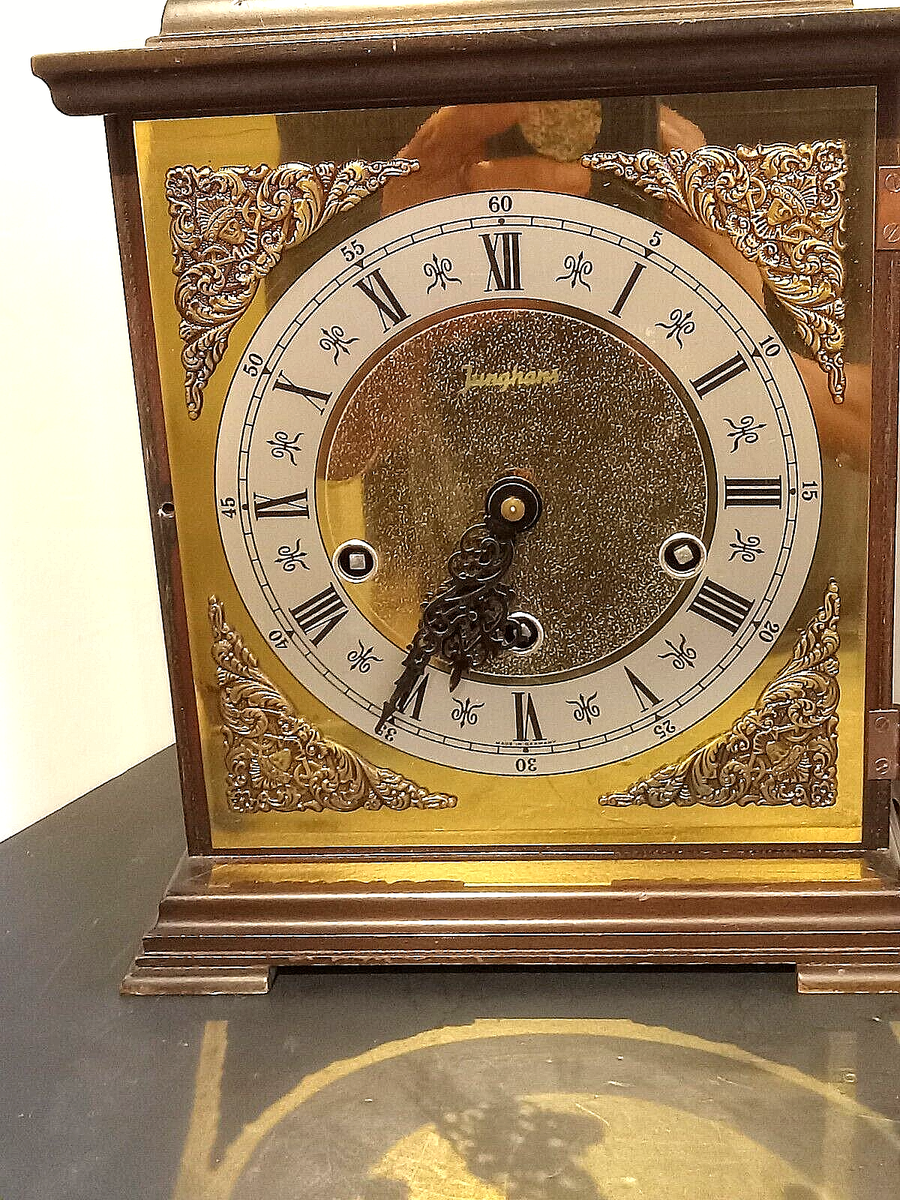 Junghans Mantel Clock, with Key, 17/1941 - 60010 | eBay