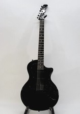 Esteban Midnight Lagacy Electric Guitar Black With Case Excellent!