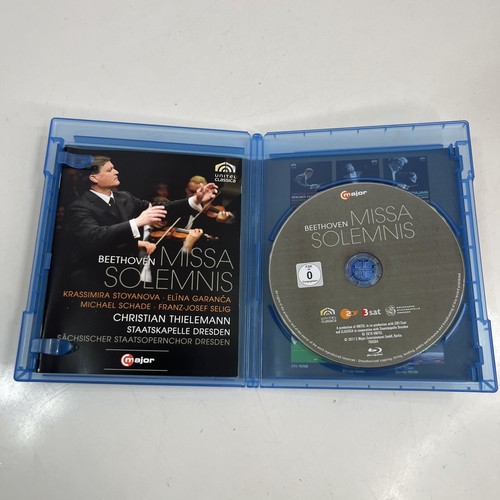 Signed by CHRISTIAN THIELEMANN Beethoven Missa Solemnis Blu-ray Disc Signiert - Picture 3 of 5