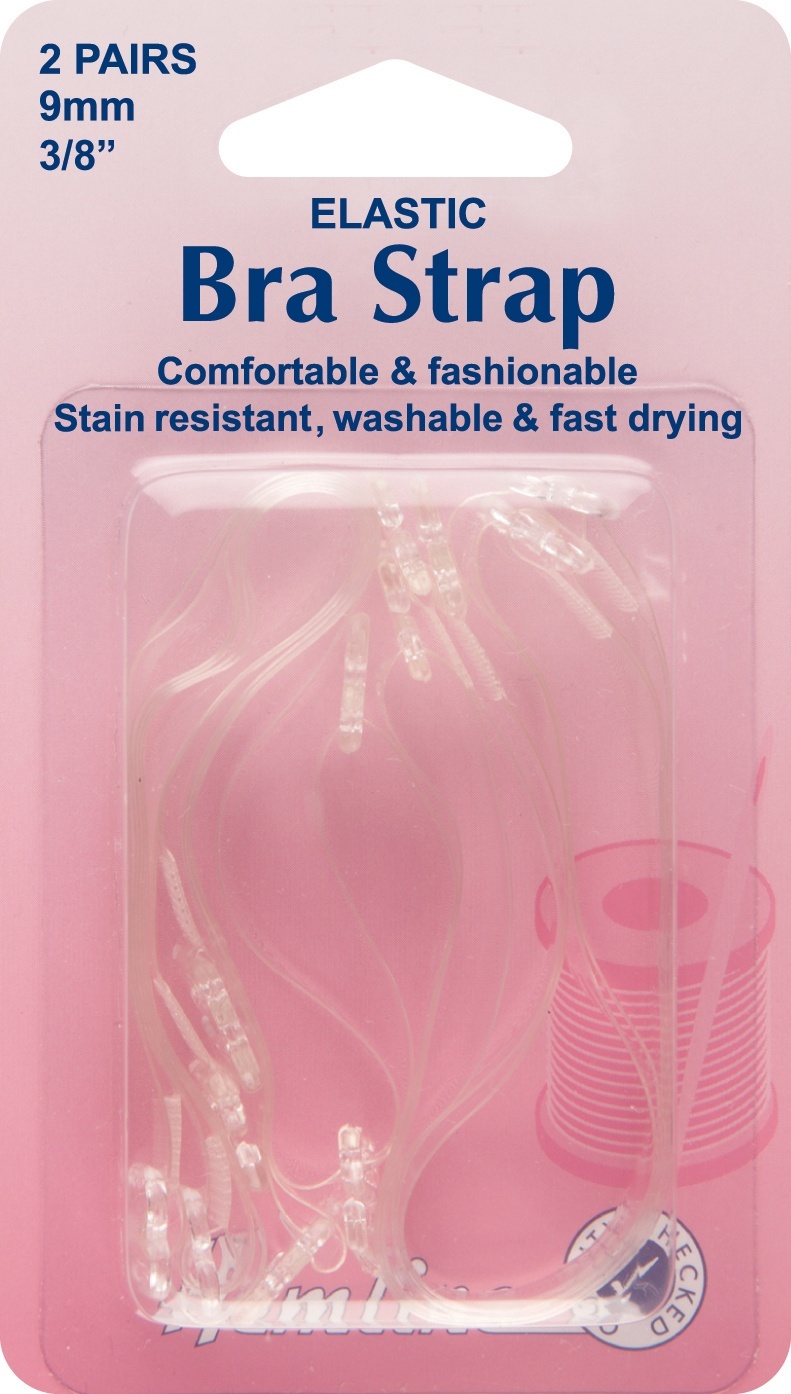 Clear Invisible Swimwear Bikini Bra Hemline Elastic Repair Straps 2