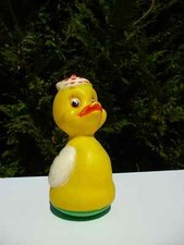 25⚜ Jouet Marechal Culbuto Canard Made In France 🇫🇷 Vintage Authentique h20Cm