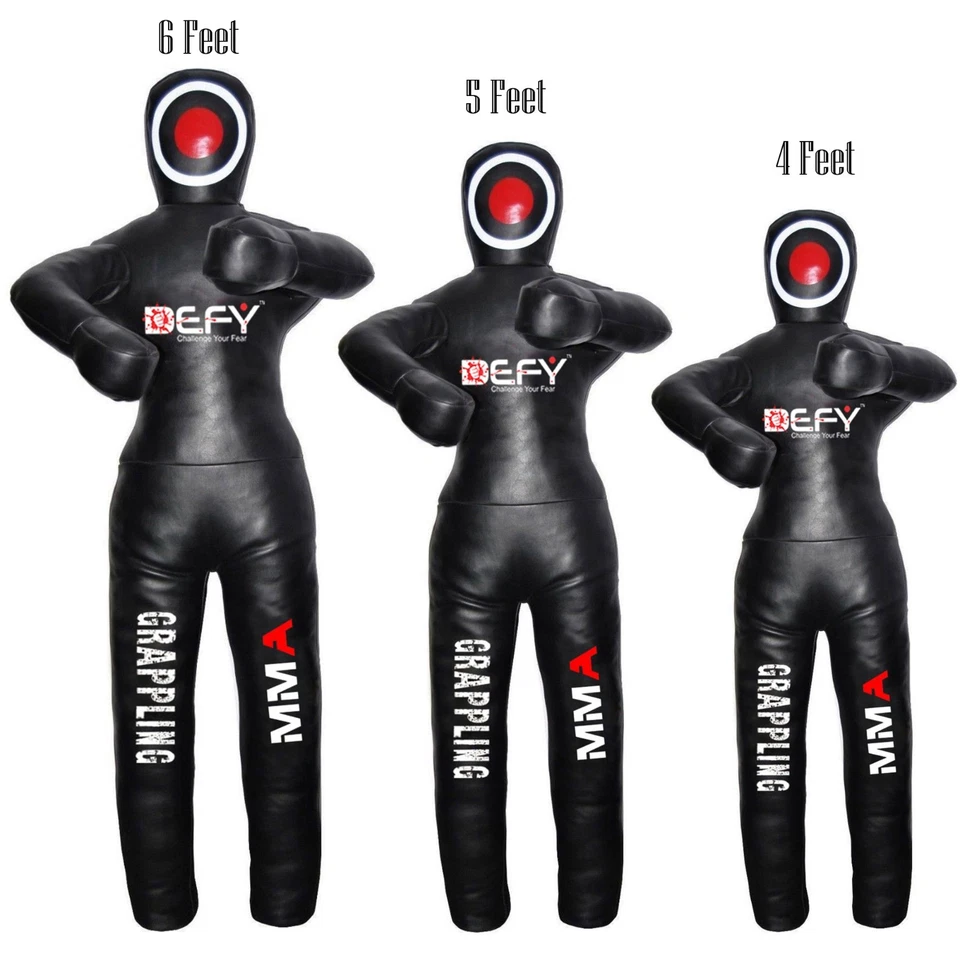DEFY Cuero Jiu Jitsu MMA Agarre Maniquí Judo Artes Marciales Saco de Boxeo Karate Foto 2 de 4