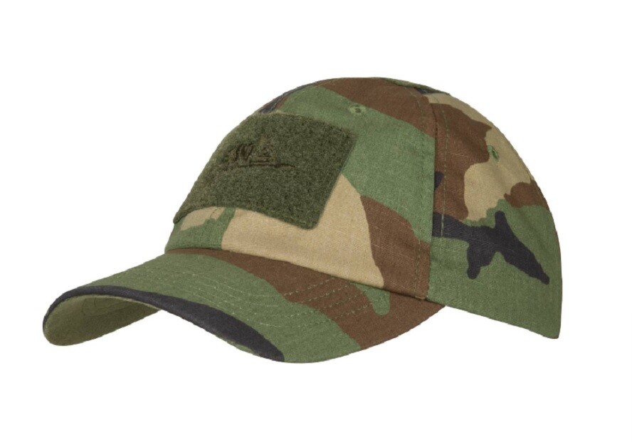 Helikon Tex Tactical US Woodland Camouflage Combat Outdoor PMC Cap Hat
