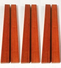 2" x 24" x 3/4" EXOTIC PADAUK Lumber DIY Cutting Boards Charcuterie