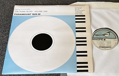 THE PIANO BLUES VOL. 1: PARAMOUNT 1929-30-UK 1977 VINYL LP-CHARLIE SPAND (M-/M-)