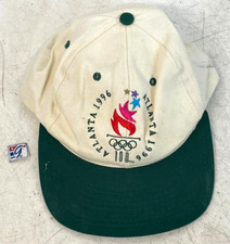 Vintage 1996 Olympics Game Atlanta USA Snapback Cap Truckers Hat USA