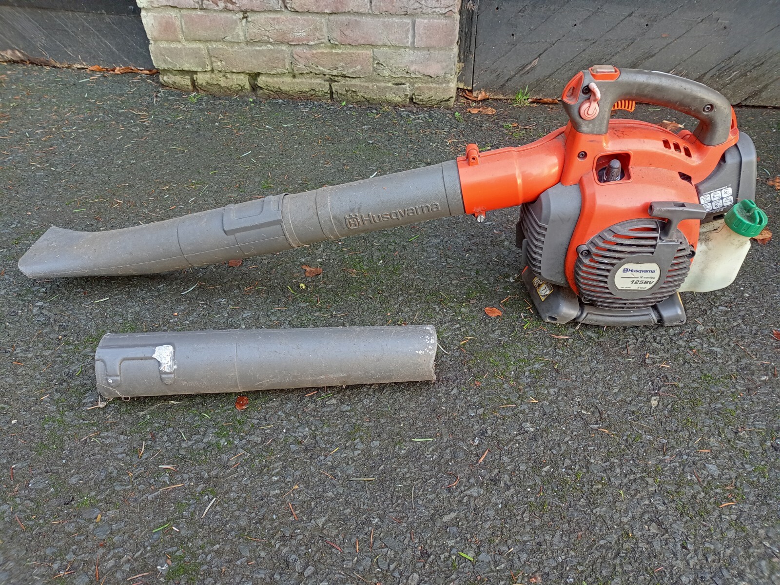 Husqvarna 125Bv Petrol Leaf Blower Garden Leaf Vacuum 2 Stroke eBay
