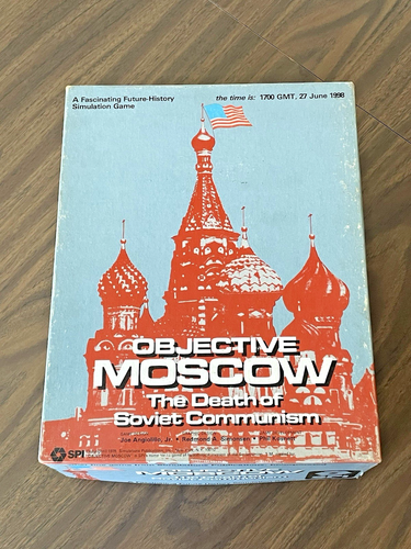 SPI | Objective Moscow | Boxed version | EX | UNPUNCHED | VERIFIED COMPLETE