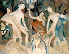 Joy in the Forest : Alice Bailly : Archival Quality Art Print