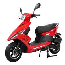 X-PRO Bali 150cc Moped Scooter with 10" Wheels, Electric Start, Large Headlights