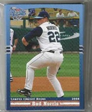 2008 CORPUS CHRISTI HOOKS TEAM SET COMPLETE NEW COMPLETE 31 CARDS