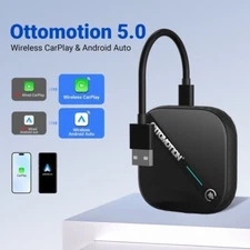 2 in 1 Wireless Apple CarPlay/Android auto Wireless Adapter for Android & Apple
