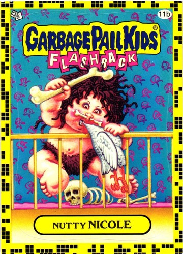 2011 Garbage Pail Kids Cards Flashback Series 2 GPK PICK YELLOW Base FBS2 FB2 - Bild 12 von 110