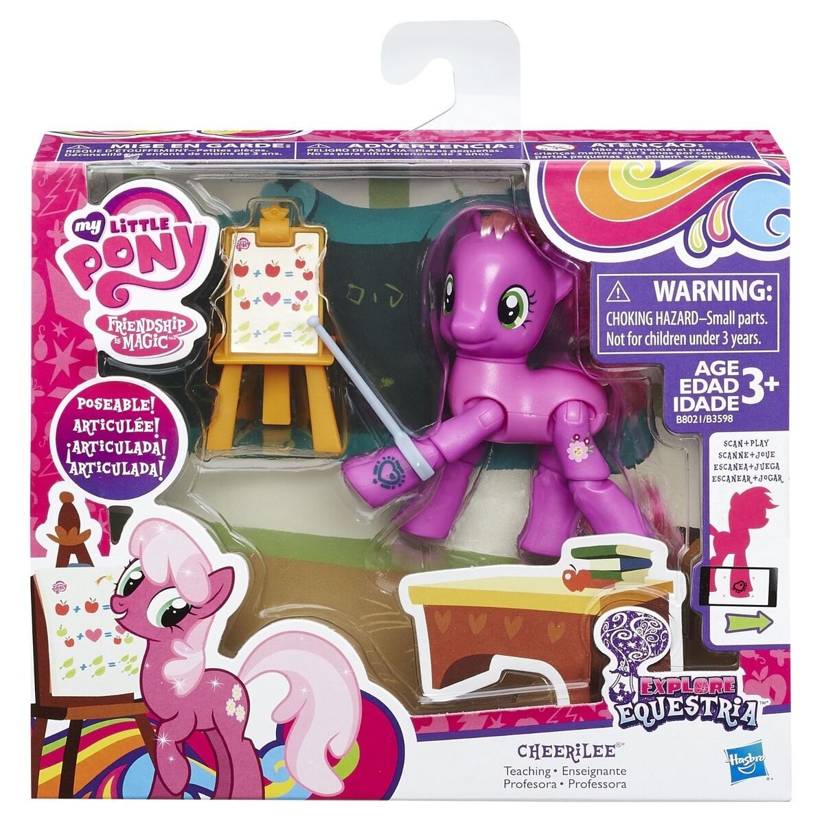 My Little Pony Explore Equestria Poseable Pony Sets Hasbro Age 3+