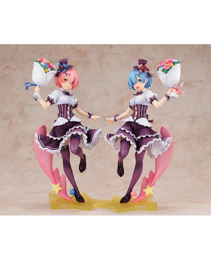 Happy Birthday REM&RAM　フィギュア 中古】(本体A/箱B)一番くじ Re：ゼロから始める異世界生活
