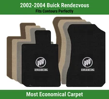 Lloyd Velourtex Front Mats for '02-04 Rendezvous w/Buick Silver Shield w/Stacked
