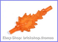 Lego Power Burst Schraube - 35032b - Bolt Transparent Orange - NEU / NEW