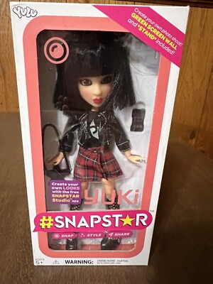 #SNAPSTAR DJ YUKI Doll & Accessories Snap Style Kids Toy New Snapstar