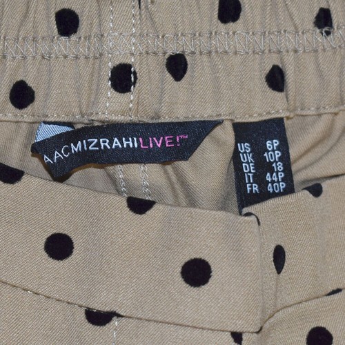 Petite 24/7 Stretch beflockt gepunktet Knöchelhose Gr. 6P (camel) Isaac M - Bild 3 von 5