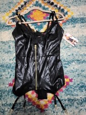 Dreamgirl Lingerie Black Teddy Size Medium Style 12174 Sold out on Website c94