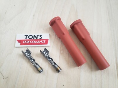 Pioneer Car Terminals & Wiring Ignition Orange High Temp & Terminal Kit – 7mm/8mm, Race Use Spark Plug Wire Boot - Foto 6