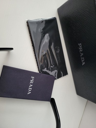 Gafas De Sol PRADA PR20Z OVAL Black 53 New - Imagen 19 de 19