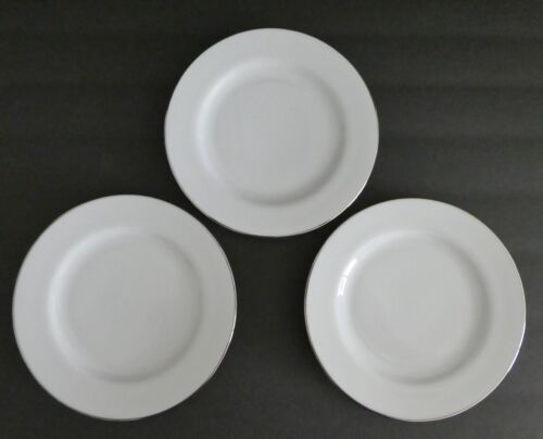 Royal Worcester CLASSIC PLATINUM 3 Bread & Butter Plates 6 5/8" Fine Porcelain - 第 1/6 張圖片