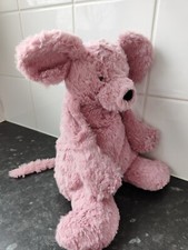 Jellycat Charmed Marcella Pink Mouse Soft Toy Plush Teddy Rare & Retired 