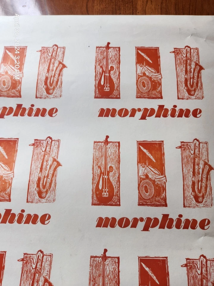 Morphine Yes Uncut Handbill Poster 1995 RYKO HONEY WHITE ALL YOUR WAY SUPER SEX - Image 4 of 4