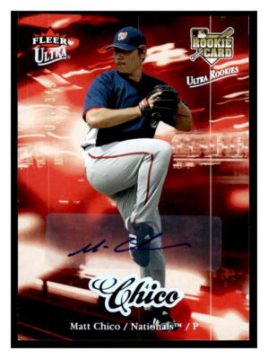 2007 Ultra #206 Matt Chico Auto | eBay