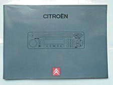 Citroen RDS Compact Disc Audio System Bedienungsanleitung / Handbuch