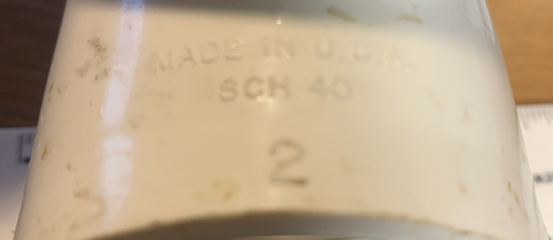 Charlotte 2" Slip x 2" Female Sched 40 90 Deg. PVC Elbow & 2" Coupler / Sleeve - Picture 6 of 11