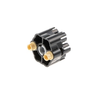 1x Lego Kanone Waffe Trommel schwarz Auslöser hell grau Pin 18588 18587 18588c01