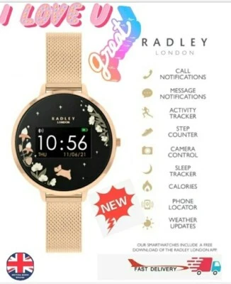 Radley London Digital Gold Smartwatch GradeRose - RYS03 Perfect women ideal gift