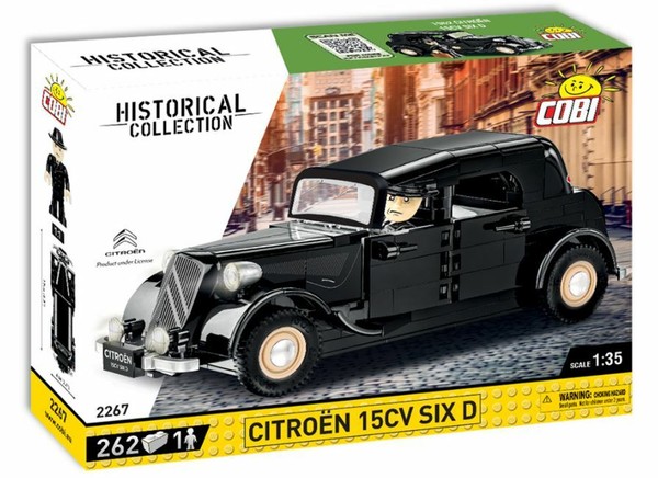 Cobi 2267 Citroen Traction 15CV Six D | Baukasten 262 Teile | 1:35 | Neu / Ovp-image