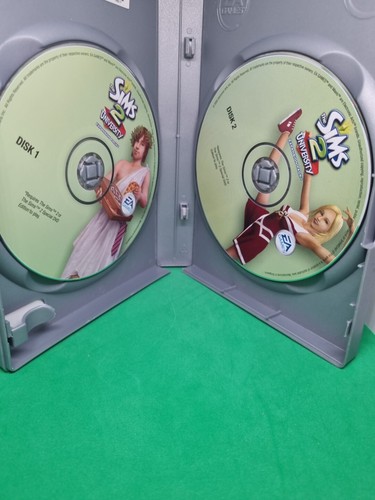 The Sims 2 University - Expansion Pack - PC Game Bigger Box - 2 Disc Set - Picture 2 of 3