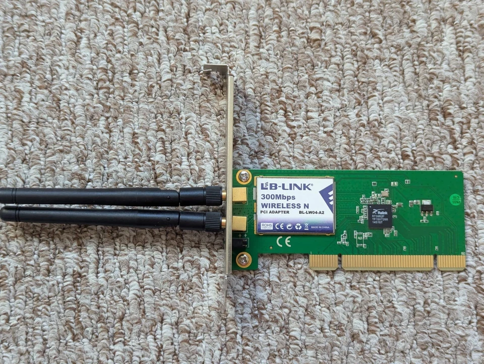 LB-LINK BL-LW04-A2 300Mbps 802.11n/g/b PCI Wireless LAN Adapter - Image 3 of 4
