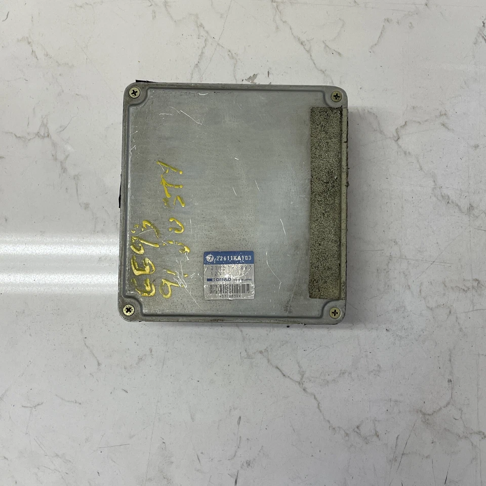MOTOR COMPUTADOR SUBARU JUSTY 1990 1991 22611KA103 ECM ECU PCM FABRICANTE DE EQUIPAMENTO ORIGINAL - Imagem 2 de 4