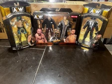 AEW Jazwares Lot of 4 – MJF & Jon Moxley Full Gear Luchasaurus Chris