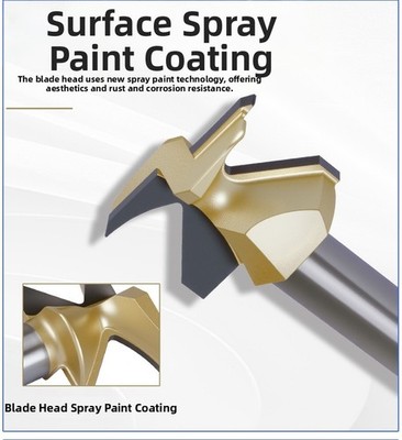 R18 R30 Curve Router Bit for Edge Milling Trim and Contouring in Woodworking