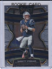 JARRETT STIDHAM ROOKIE CARD 2019 Select New England Patriots RC Denver Broncos!