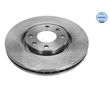 2 pieces brake disc Meyle 11-155210018 front axle for Peugeot